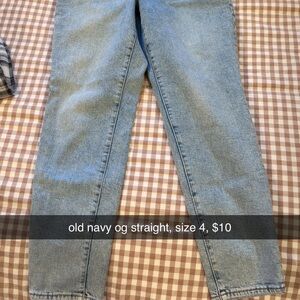Old Navy Classic Blue Denim Pants
